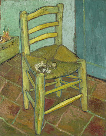 Van Gogh Museum, Vincent van Gogh, Chair HD phone wallpaper