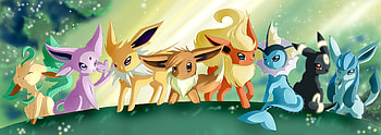 Eevee Evolutions HD wallpaper