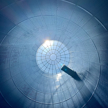 Architecture, Building, Shine, Light, Miscellanea, Miscellaneous, Tunnel, Dome HD phone wallpaper