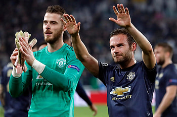 David de Gea, Juan Mata HD wallpaper