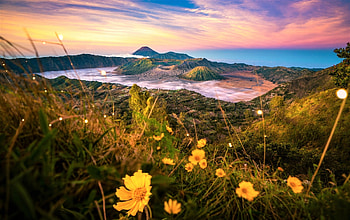 Java island, volcano, island, indonesia, Java HD wallpaper