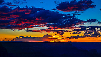 2560x1440 sunset, Beautiful colors, , Relaxing scenery HD wallpaper