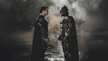 Dark Knight And Man Of Steel, batman, superman, superheroes, artwork, digital-art, art, ai HD wallpaper