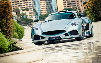 Cars, Front View, Style, Supercar, Mazzanti, Evantra HD wallpaper