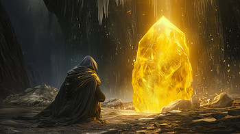 Elden Ring Mystic Crystal, video game, Elden Ring, Tarnished (Elden Ring) HD wallpaper