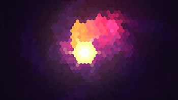 Hexagon White Yellow Red Purple Abstract, hexagon, abstract, texture, simple-background, artist, artwork, digital-art HD wallpaper