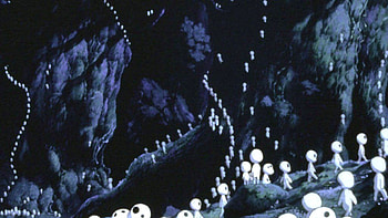 ScreenHeaven: Kodama Princess Mononoke and mobile background HD wallpaper