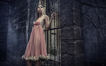 Prisoner, model, prison, woman HD wallpaper