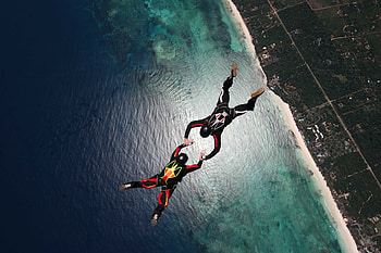 Sports, Trick, Parachute, Parachutists, Paratroopers, Parachuting HD wallpaper