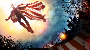 The Boys (2019) — : Homelander's Patriotic Flight HD wallpaper