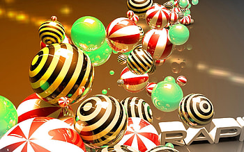 3D, Flight, Balls, Sphere, Spheres HD wallpaper