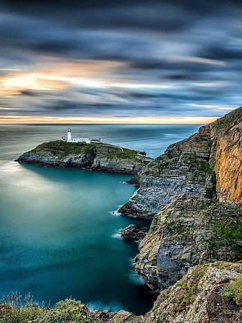 Seascape wonders, Infinite horizons, Coastal tranquility, Nature's serenade HD phone wallpaper