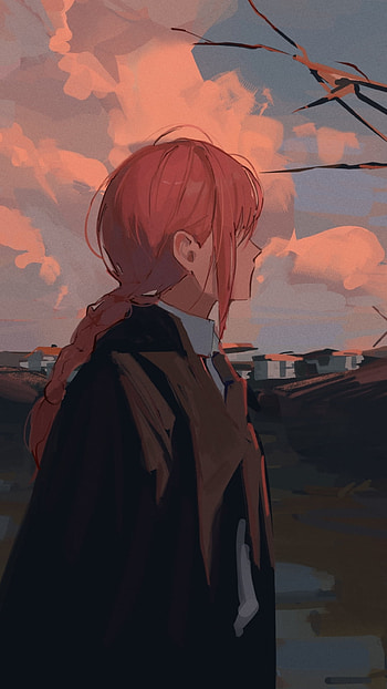 Makima Sunset – Chainsaw Man Anime for Your , Makima (Chainsaw Man), Anime, Chainsaw Man HD phone wallpaper