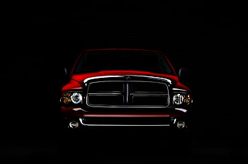 Cars, Dark, Car, Front View, Machine, Ram Grille HD wallpaper