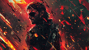 Intense Metal Gear Fan Art, Metal Gear, fan art HD wallpaper