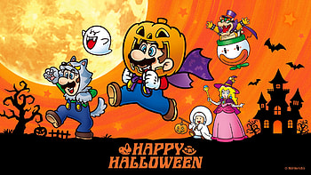 Super Mario Halloween — Mushroom Kingdom Spookfest, Super Mario HD wallpaper