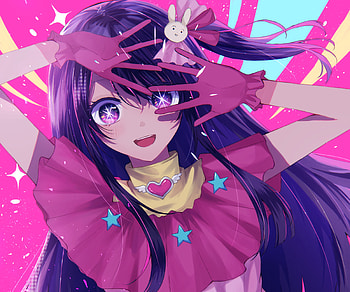 Hoshino Ai, Ai Hoshino, Anime, Oshi no Ko HD wallpaper