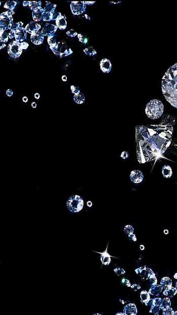 Black diamond , Mysterious beauty, Dark elegance, Alluring gemstones HD phone wallpaper