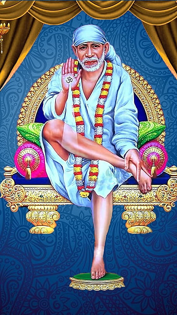 Sai Baba Live, Hindu God, Sai Baba HD phone wallpaper