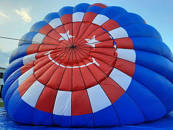 Balloon parachute, Hopper Ballooning HD wallpaper