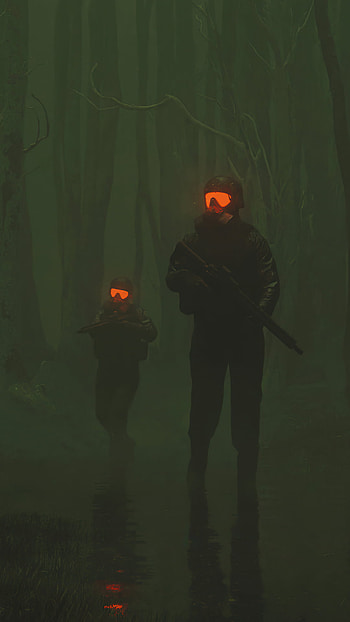 dark, soldier HD phone wallpaper