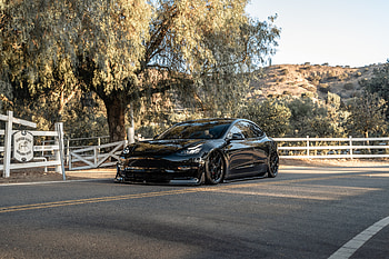 vehicle, Tesla Model 3 HD wallpaper