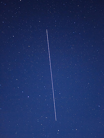 Universe, Stars, Night, Starry Sky, Starfall HD phone wallpaper