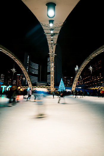 People, Miscellanea, Miscellaneous, Blur, Smooth, Long Exposure, Rink HD phone wallpaper