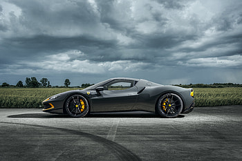 vehicle, Ferrari 296 GTB HD wallpaper