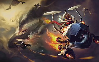 Corki, League of Legends, Riot Games, LoL characters, LoL, Corki League of Legends, main characters, poster, promo, League of Legends characters HD wallpaper