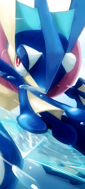 Epic Pokémon Mobile : Greninja in Action, video game, Pokemon HD phone wallpaper