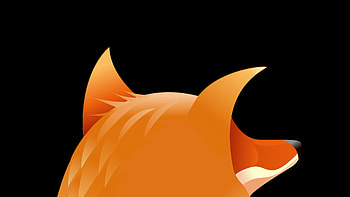 Firefox Fox , mozilla-firefox, browser, computer, firefox, fox, dark, black, minimalism, minimalist, artist, artwork, digital-art HD wallpaper