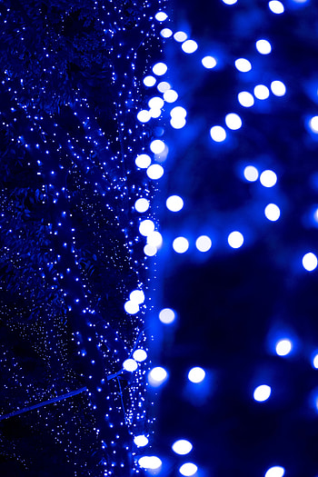 Glare, Shine, Light, Miscellanea, Miscellaneous, Points, Point, Garland, Bokeh, Boquet HD phone wallpaper
