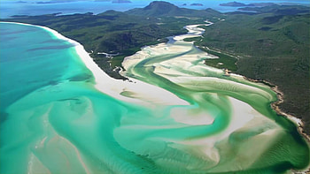 Untouched Whitehaven Beach, Australia HD wallpaper