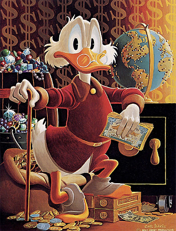McDuck of Duckburg, Disney , Disney art HD phone wallpaper