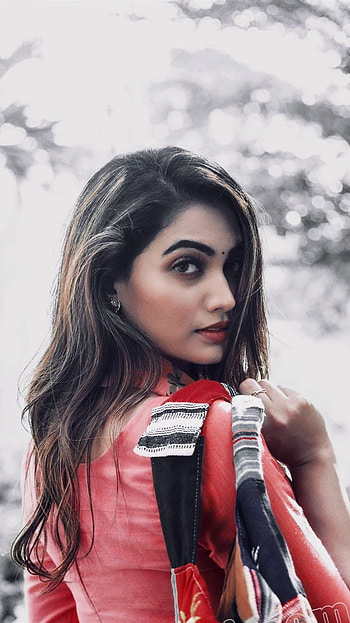 Spandana palli, telugu actress, beautiful HD phone wallpaper