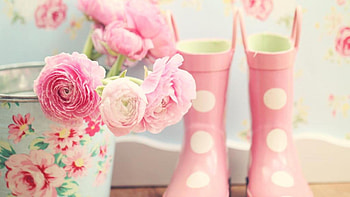Flowers, Girly HD wallpaper