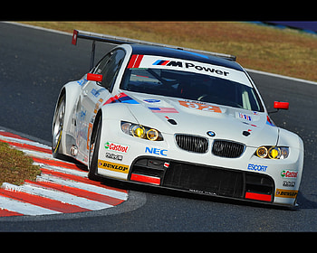 BMW race car, fast, tuned, awesome, car HD wallpaper