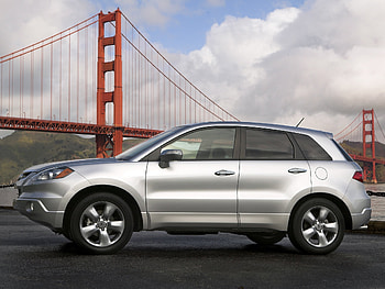 Auto, Nature, Sky, Acura, Cars, Bridge, Side View, Style, Akura, Silver Metallic, Rdx HD wallpaper