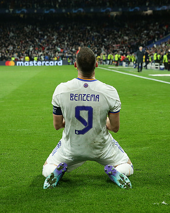 Karim Benzema, soccer, kb9, realmadrid, HalaMadrid, captain, football, french, KarimBenzema HD phone wallpaper