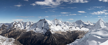 Nature, Mountains, Clouds, Snow HD wallpaper