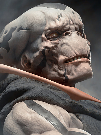 Gorr the God Butcher, Sculpting perfection, ZBrush showcase, Immersive artistry HD phone wallpaper