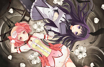 Puella Magi Madoka Magica, Magica, anime, Puella, Magi, CG, Madoka HD wallpaper