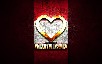 I Love Perchtoldsdorf, austrian cities, golden inscription, Day of Perchtoldsdorf, Austria, golden heart, Perchtoldsdorf with flag, Perchtoldsdorf, Cities of Austria, favorite cities, Love Perchtoldsdorf HD wallpaper
