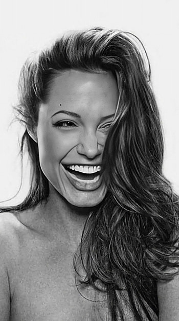 Angelina Jolie, hollywood actress HD phone wallpaper