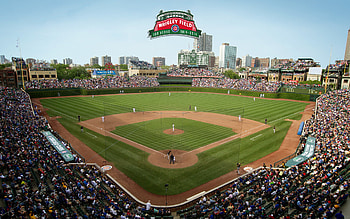 Wrigley Field 100 | Chicago Cubs HD wallpaper