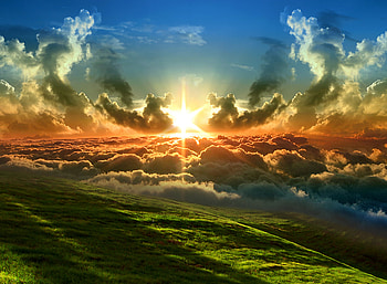 Sunrise Screensaver HD wallpaper