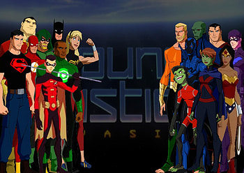 Flash, Nightwing, Tv Show, Aquaman, Barry Allen, Batman, Beast Boy, Billy Batson, Cassandra Sandsmark, Conner Kent, Dick Grayson, Garfield Logan, Green Arrow, Green Lantern, J'onn J'onzz, Jaime Reyes, John Stewart (Green Lantern), M'gann M'orzz, Martian Manhunter, Miss Martian, Robin (Dc Comics), Shazam (Dc Comics), Superboy, Superman, Tim Drake, Wonder Girl, Wonder Woman, Young Justice (Tv Show), Young Justice HD wallpaper