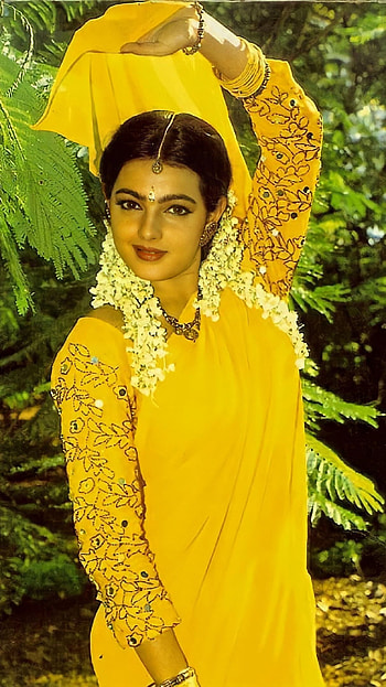 Mamata Kulkarni, bollywood actress, vintage, saree beauty HD phone wallpaper