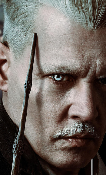 Johnny Depp, Gellert Grindelwald, Fantastic beasts HD phone wallpaper